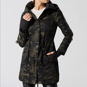 NWOT Blanc Noir Camo Anorak